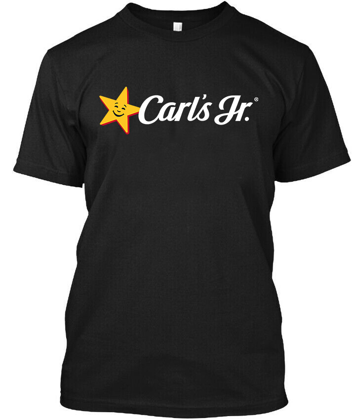 Limited New Carl’s Jr. American Fast Food Restaurant Graphic Logo T-Shirt
