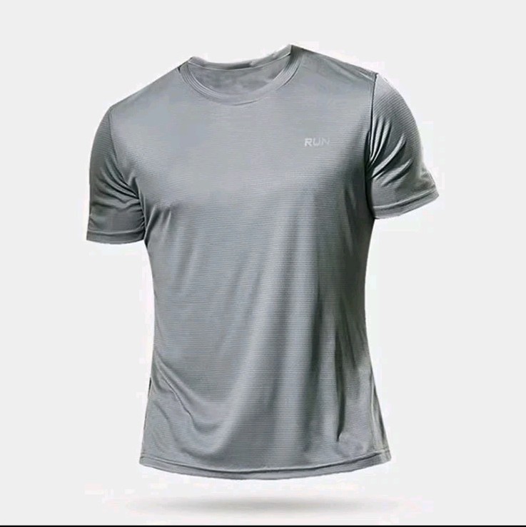 Unisex Atheltic Cut, Training Shirt Breathable Elastic Fitness Gym T Shirt