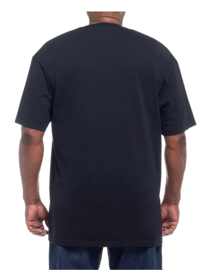 Kirkland Signature Men’s Heavyweight Crew Neck Tee, 6-pack Cotton White Black*