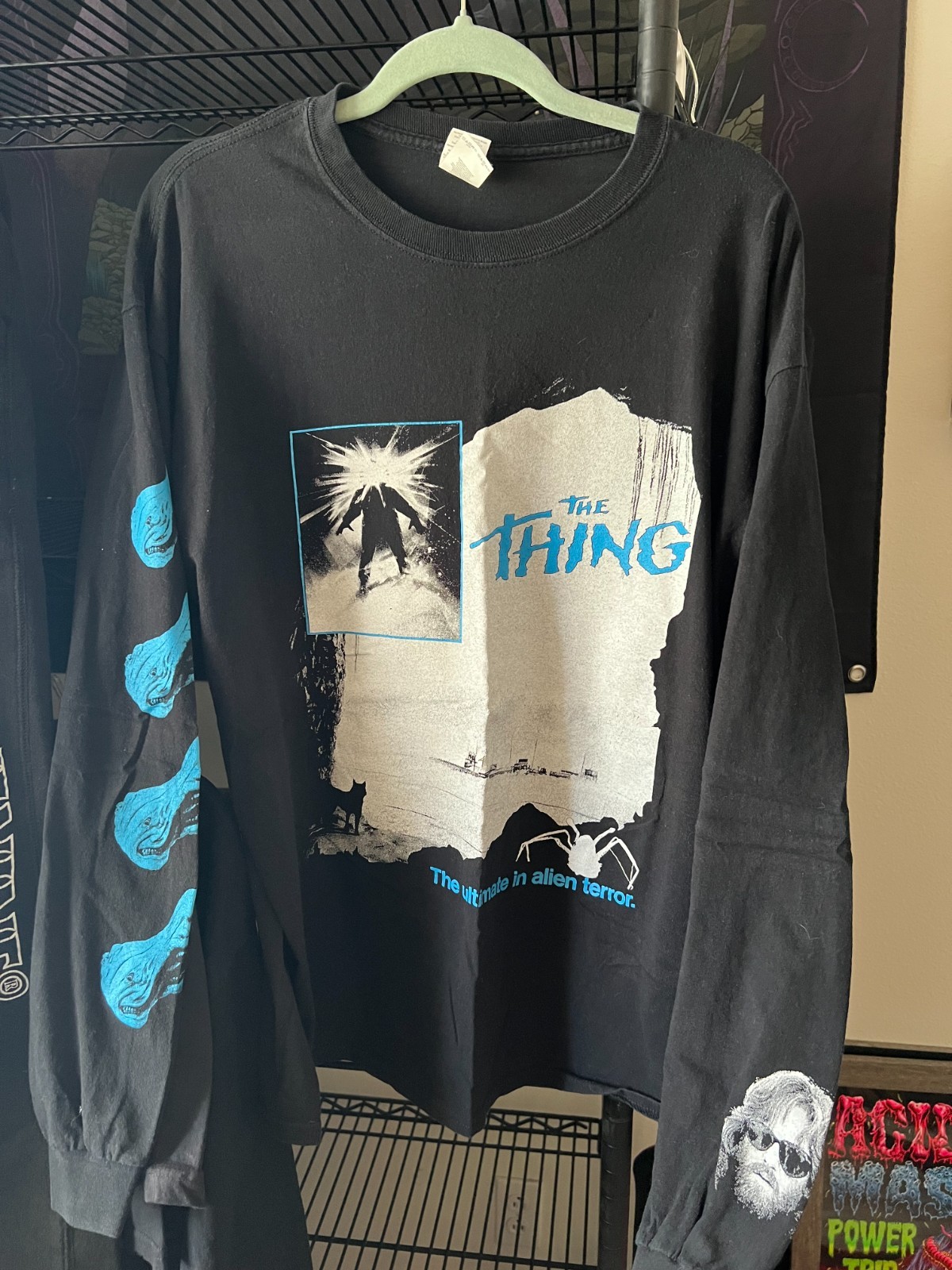 RARE Graveyard Goods The Thing Longsleeve Size XL OOP Hard to Find