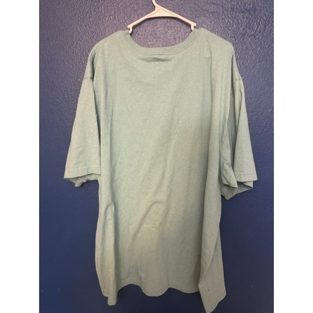 Carhart Men 3XL Loose Fit Pocket T-Shirt Sage Green Short Sleeve Workwear T (C)