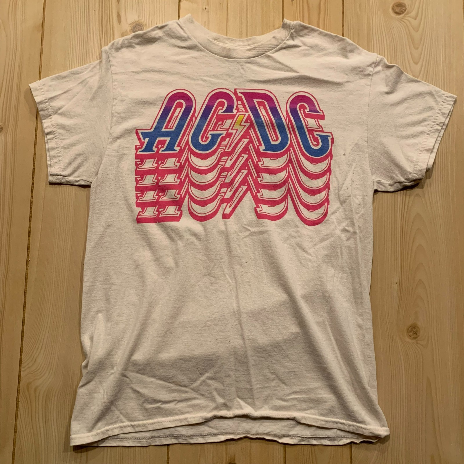 AC/DC Thunderstruck Band Metal Rock Music Album Grunge Punk Alt T-Shirt S