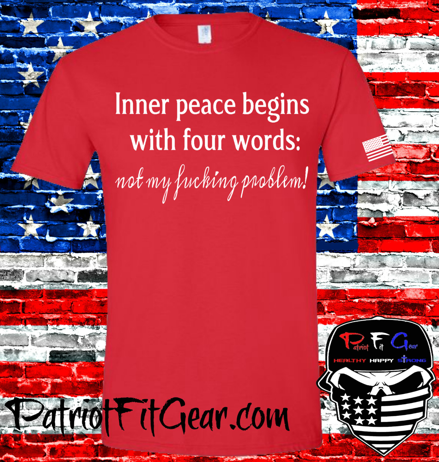 t-shirt, Inner Peace Begins With 4 Words, Not My F*cking Problem, Humor, Hoodie