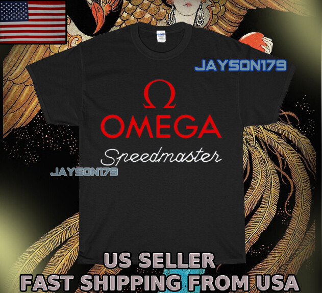 NEW SHIRT OMEGA SPEEDMASTER WATCH LOGO UNISEX T-SHIRT FUNNY MEN’S SIZE S-5XL