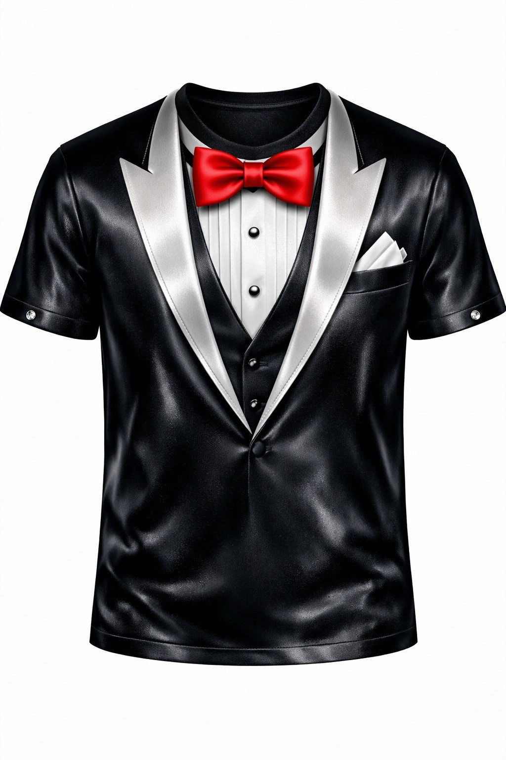 Digital Remains Tuxedo Shirts