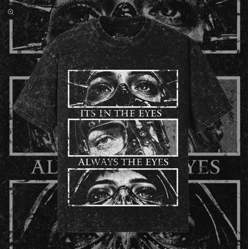 IN THE EYES Gothic Comfort Colors T-Shirt