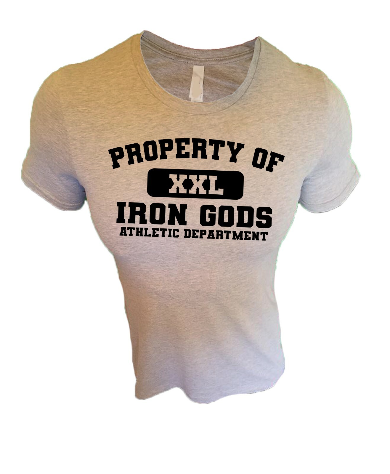 Iron Gods XXL Athletic T-Shirt Workout Shirt Weightlifting Bodybuilding Gym Tee