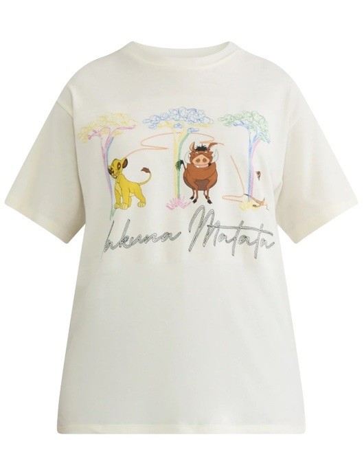 Disney Lion King Hakuna Matata T Shirt Mens M (8-10) Samba Timon Pumbaa Cartoon