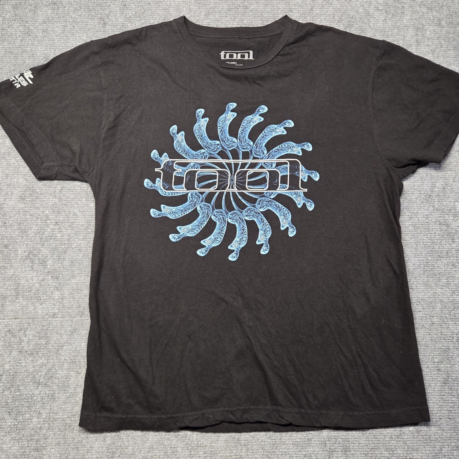 TOOL Band T Shirt Large Black 2024 Los Angeles California Sleeve Print Lateralus