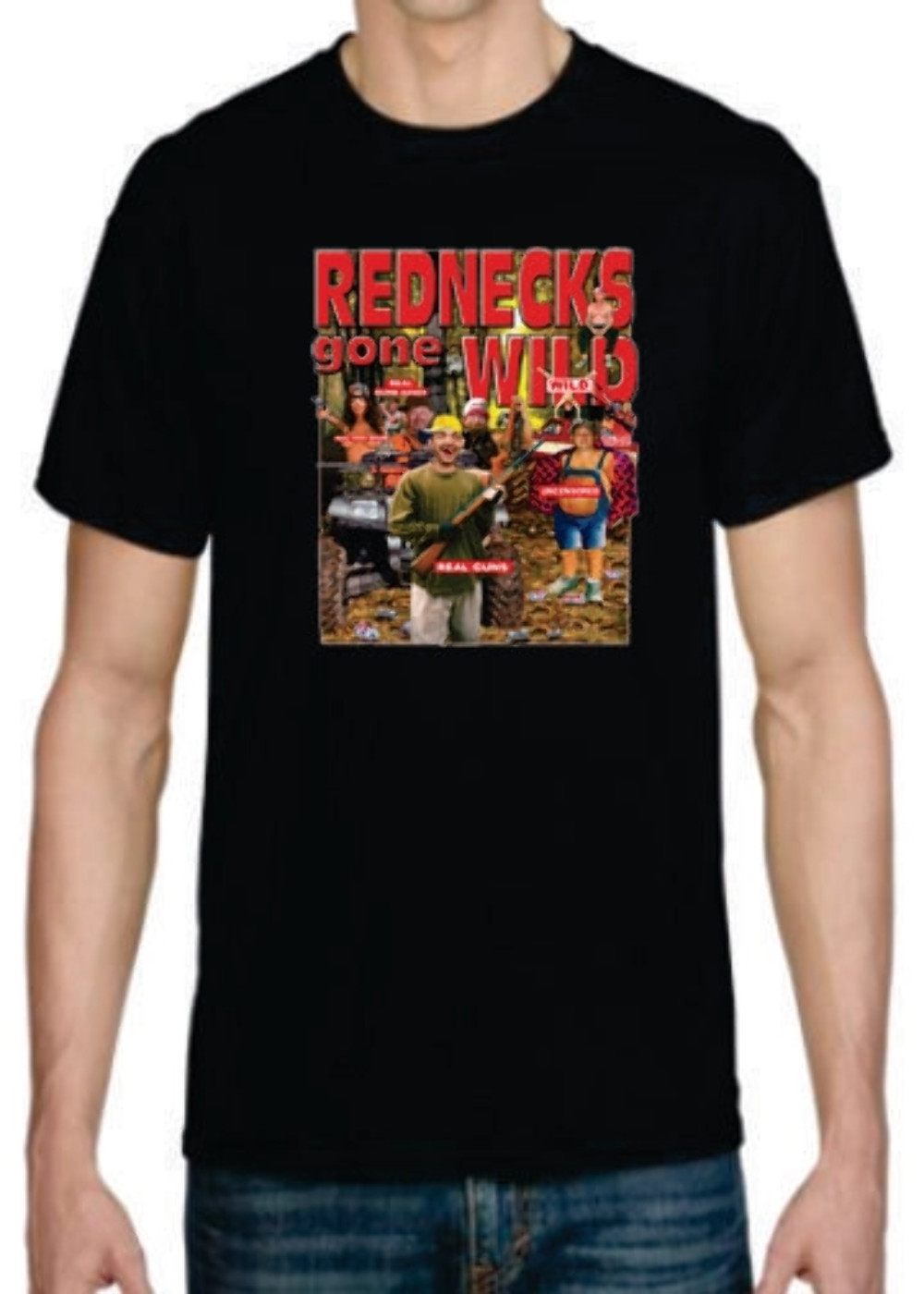 Adult DryBlend® T-Shirt – ( REDNECKS GONE WILD – HUMOR / NOVELTY)