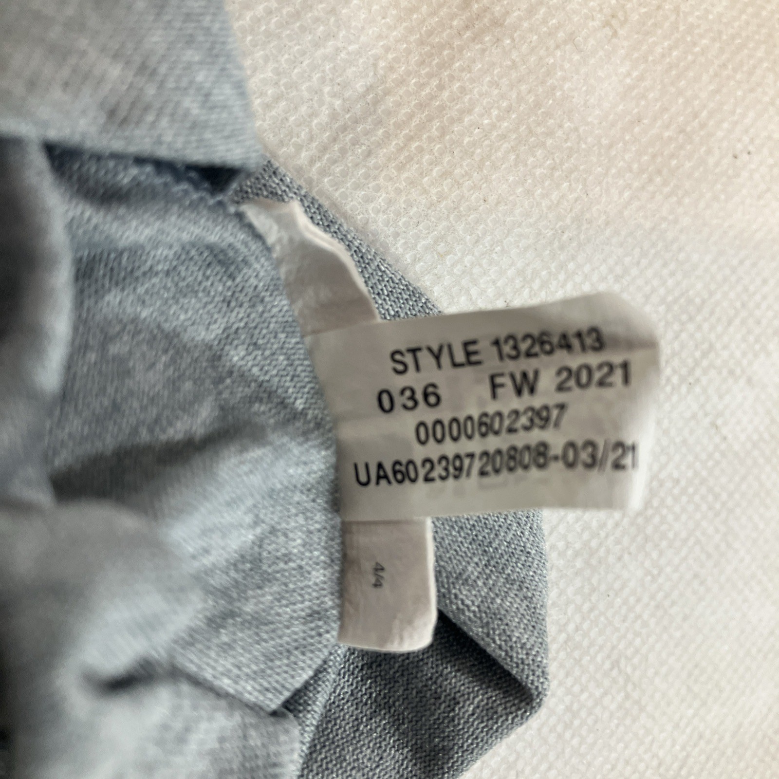Under Armour The Tech Tee Mens 3XL Gray Crew Neck Short Sleeve T-Shirt