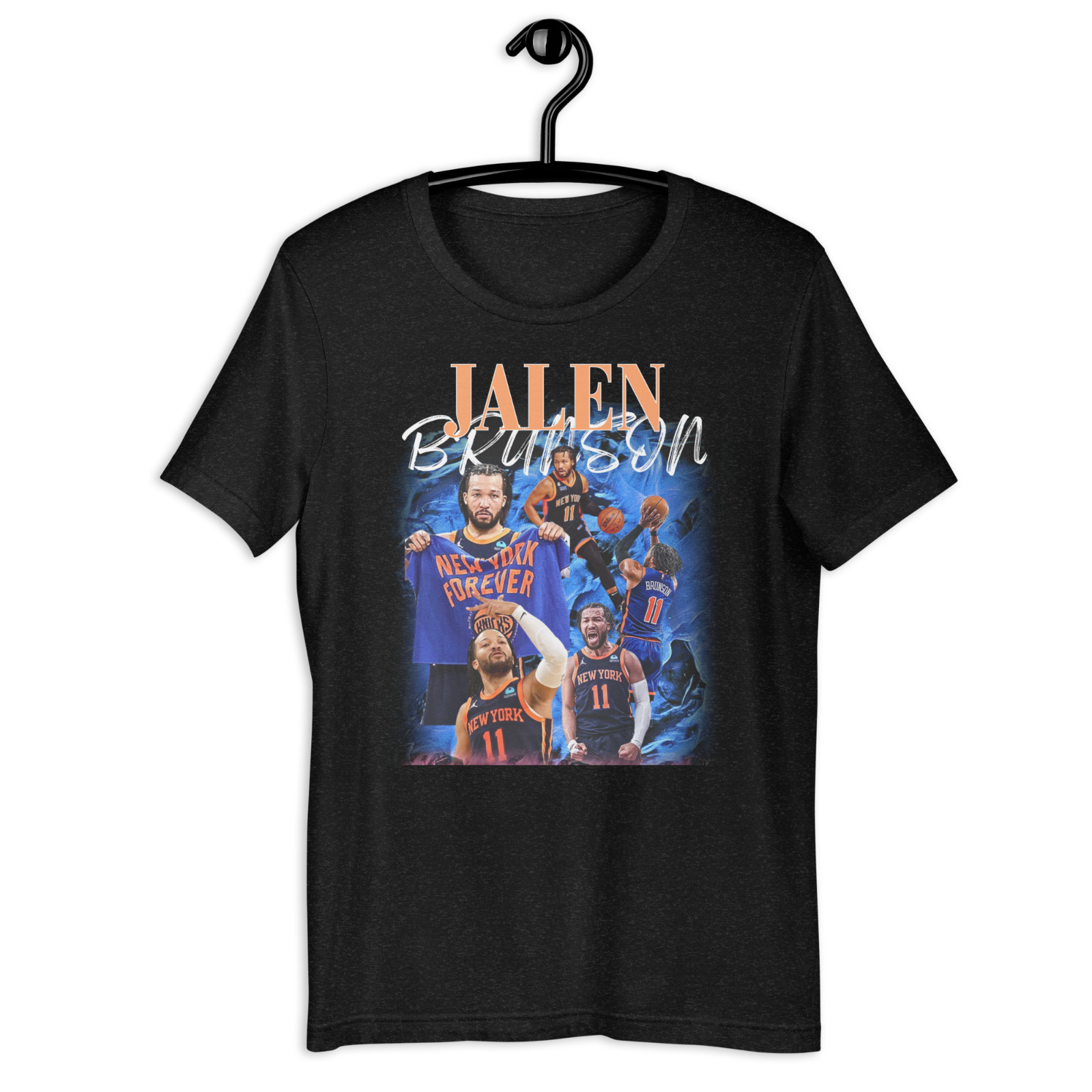 Jalen Brunson New York Knicks NYK Basketball Bootleg Rap T-Shirt Tee