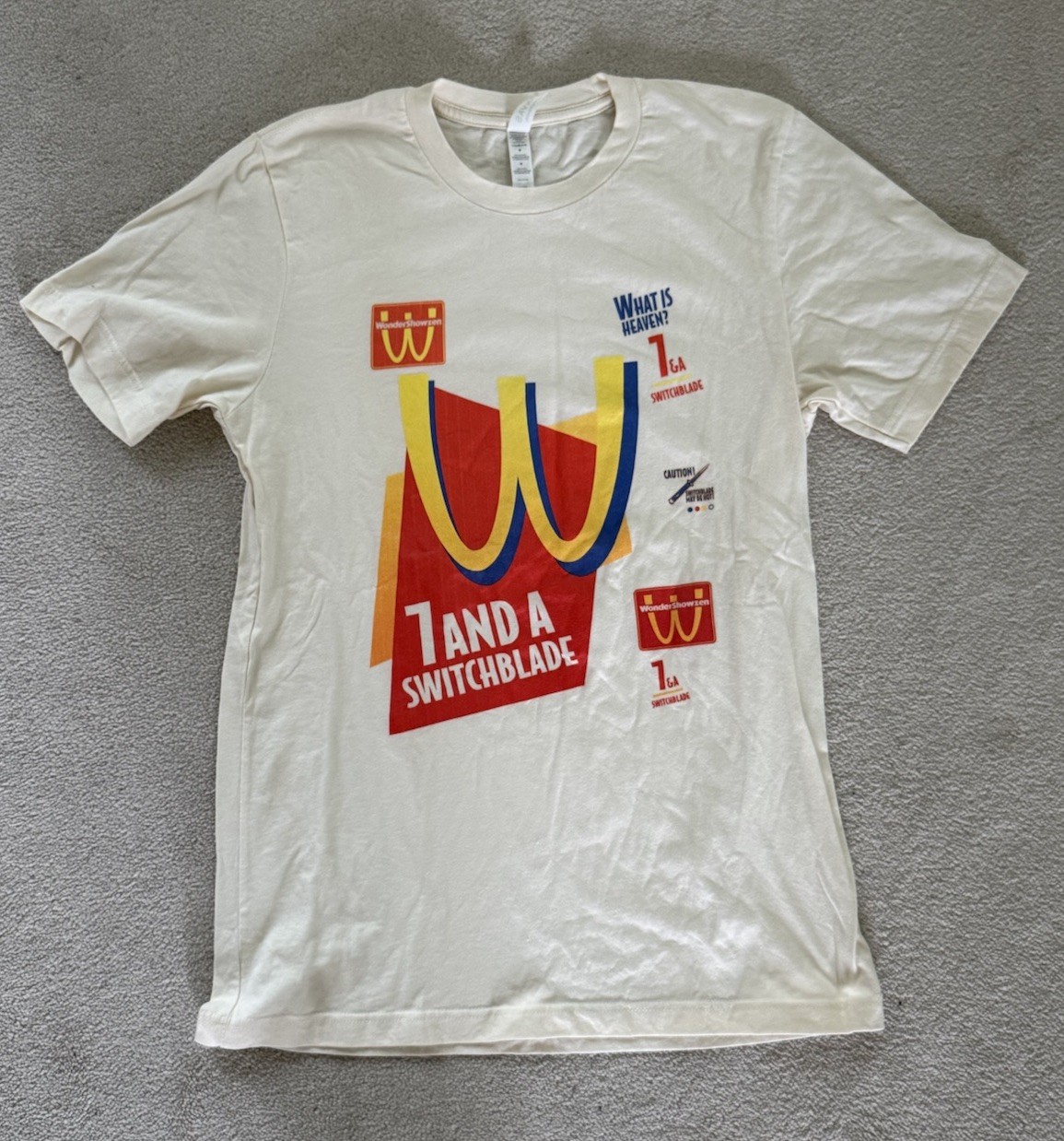 Wonder Showzen Tee Shirt – Size M – McDonald’s Parody MTV McNuggets Skit