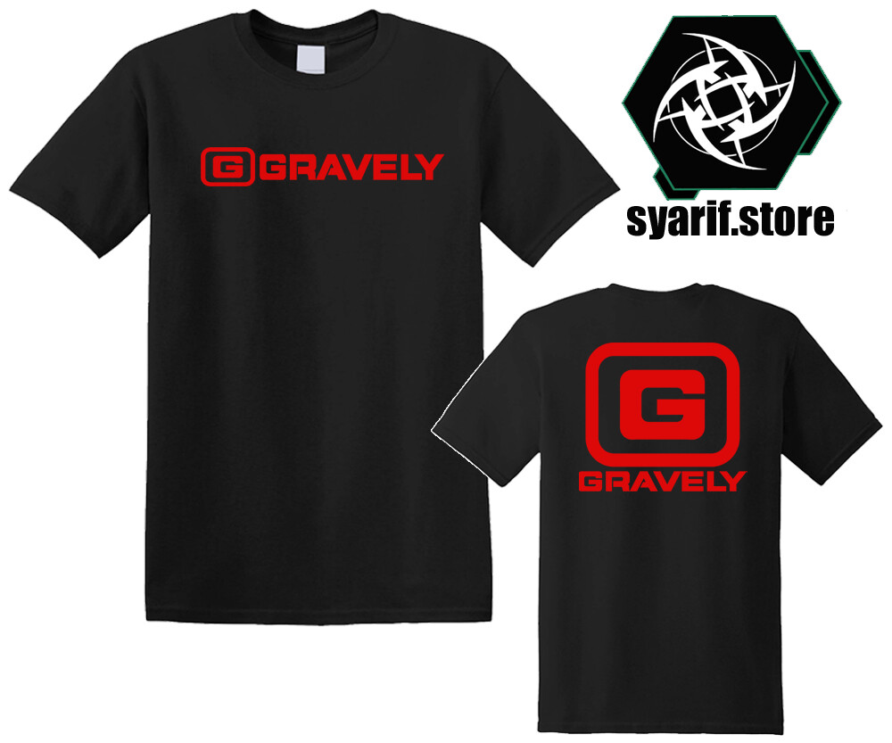 Gravely Tractor Men’s Black Grey T-Shirt Size S-5XL