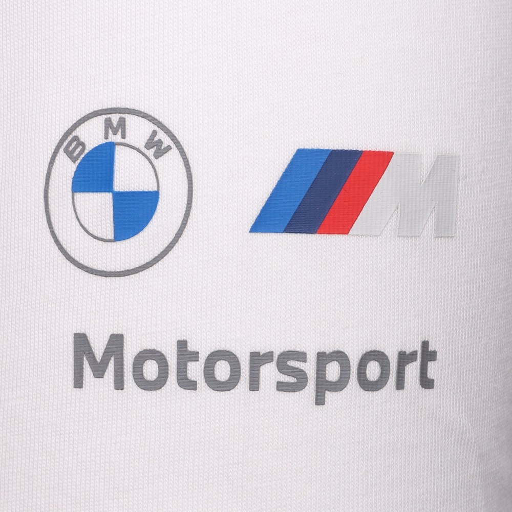 PUMA Bmw M Motorsport Stacked Lux Logo Crew Neck Short Sleeve T-Shirt Mens Size