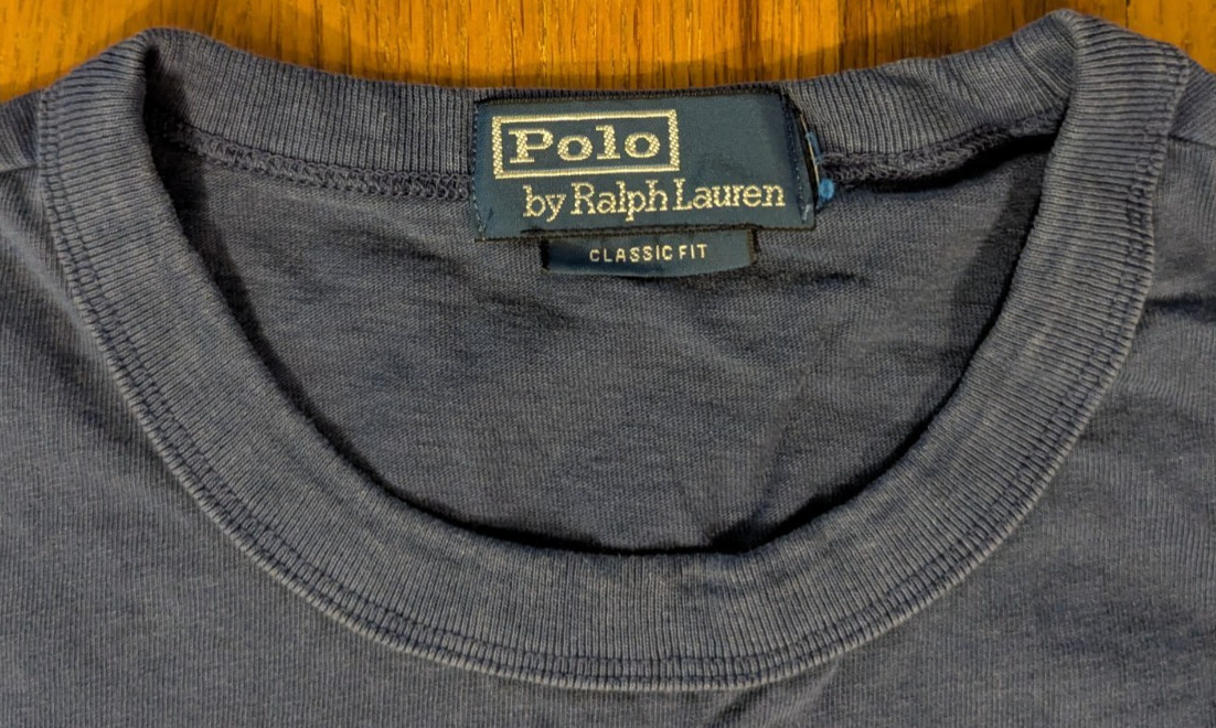 Polo Ralph Lauren Cote D’Azure Blue T-Shirt Men’s Large