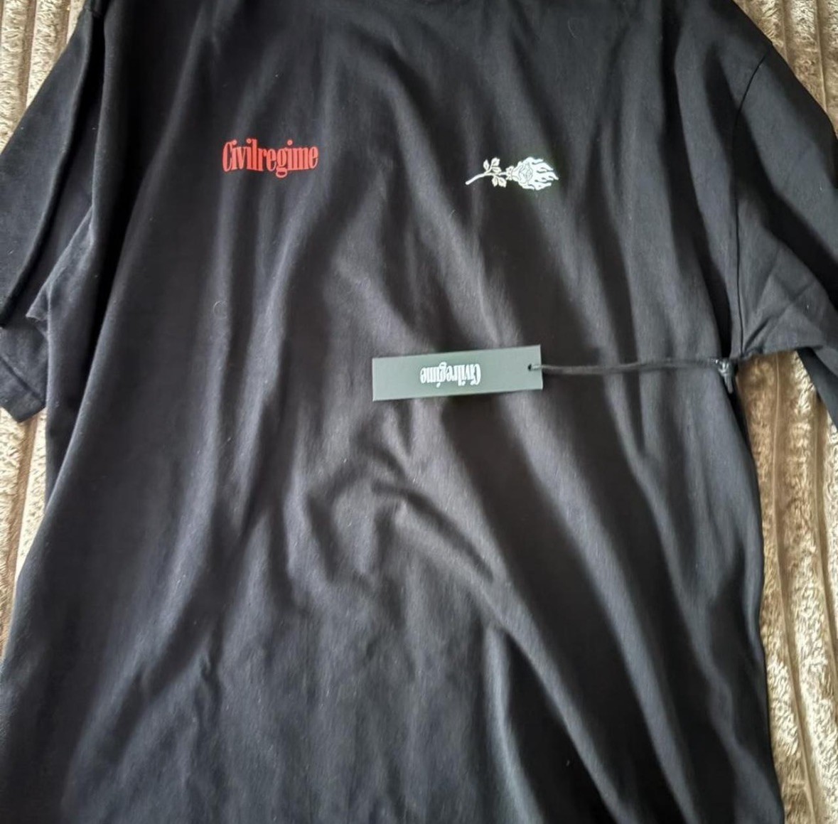Civil Regime Darc Sport Men’s RFC “Idle Hands” Premium Tee Men’s Large NWT