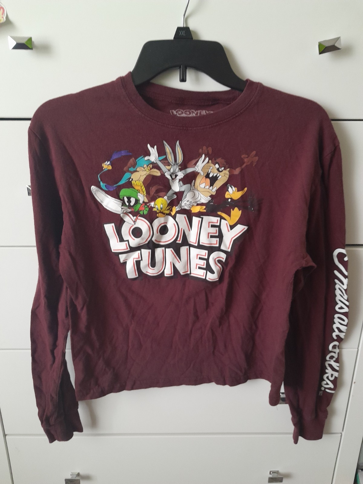 looney tunes shirt xs