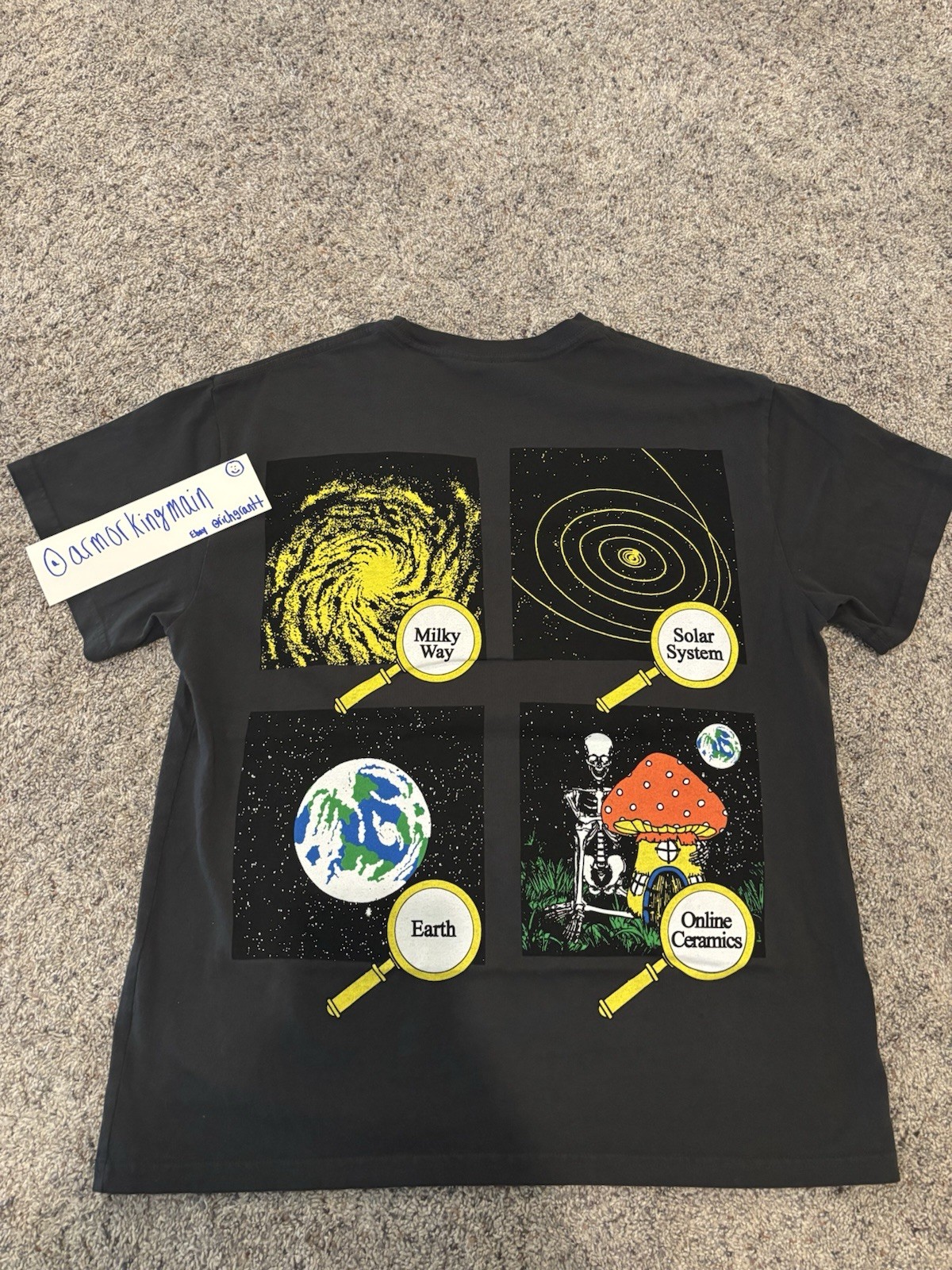 Online Ceramics Here Is An Old, Old Picture of Me tee size L – Brand New