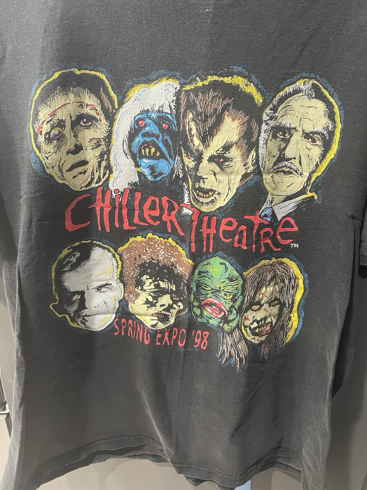VTG 1998 CHILLER THEATRE T-Shirt XL Spring Expo ’98