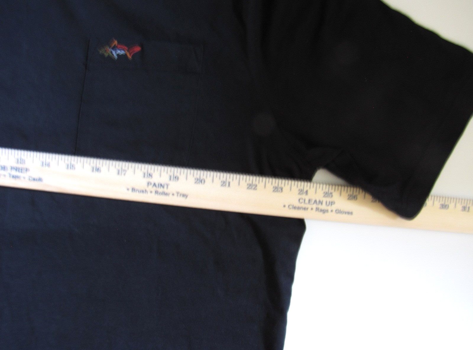 Greg Norman T-Shirt Mens XL Black Short Sleeve Crew Neck Pocket Unworn