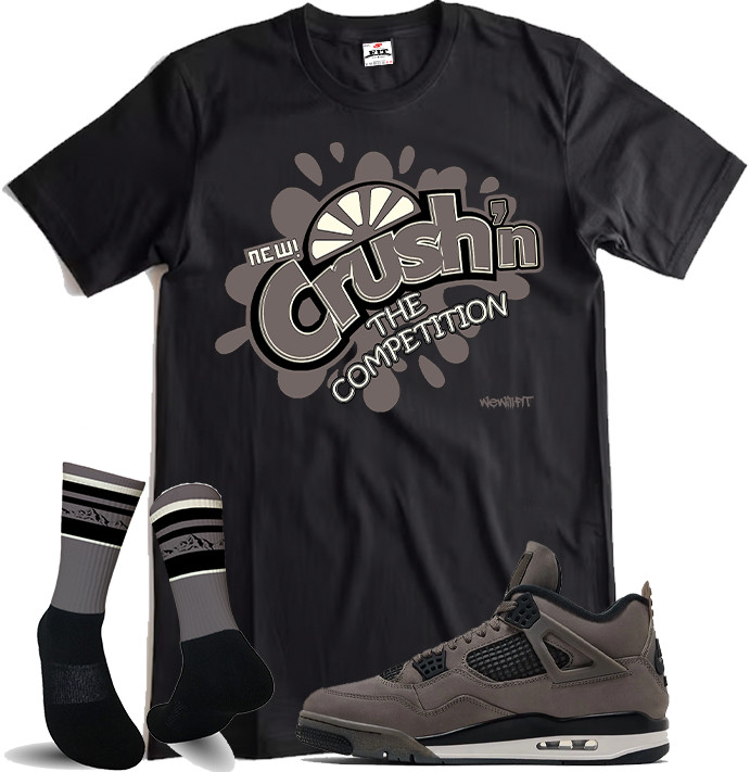 We Will Fit shirt to match Jordan 4 Cave stone grey black gray
