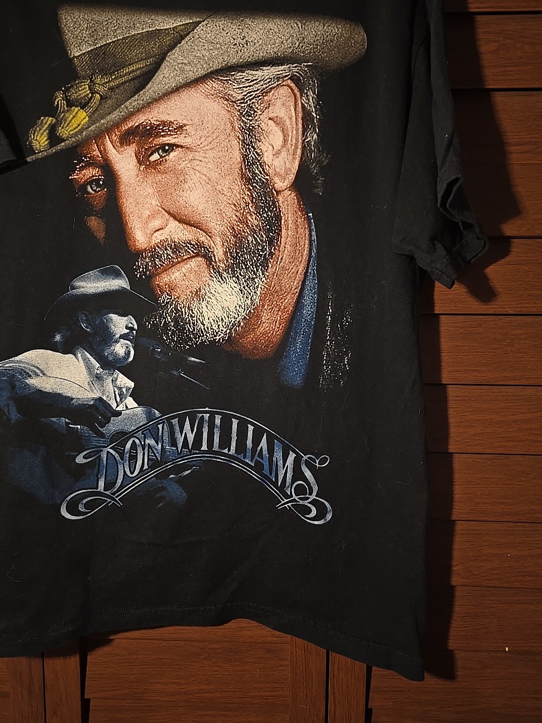 Don Williams Gentle Giant T-Shirt Vintage Country Music, Size L