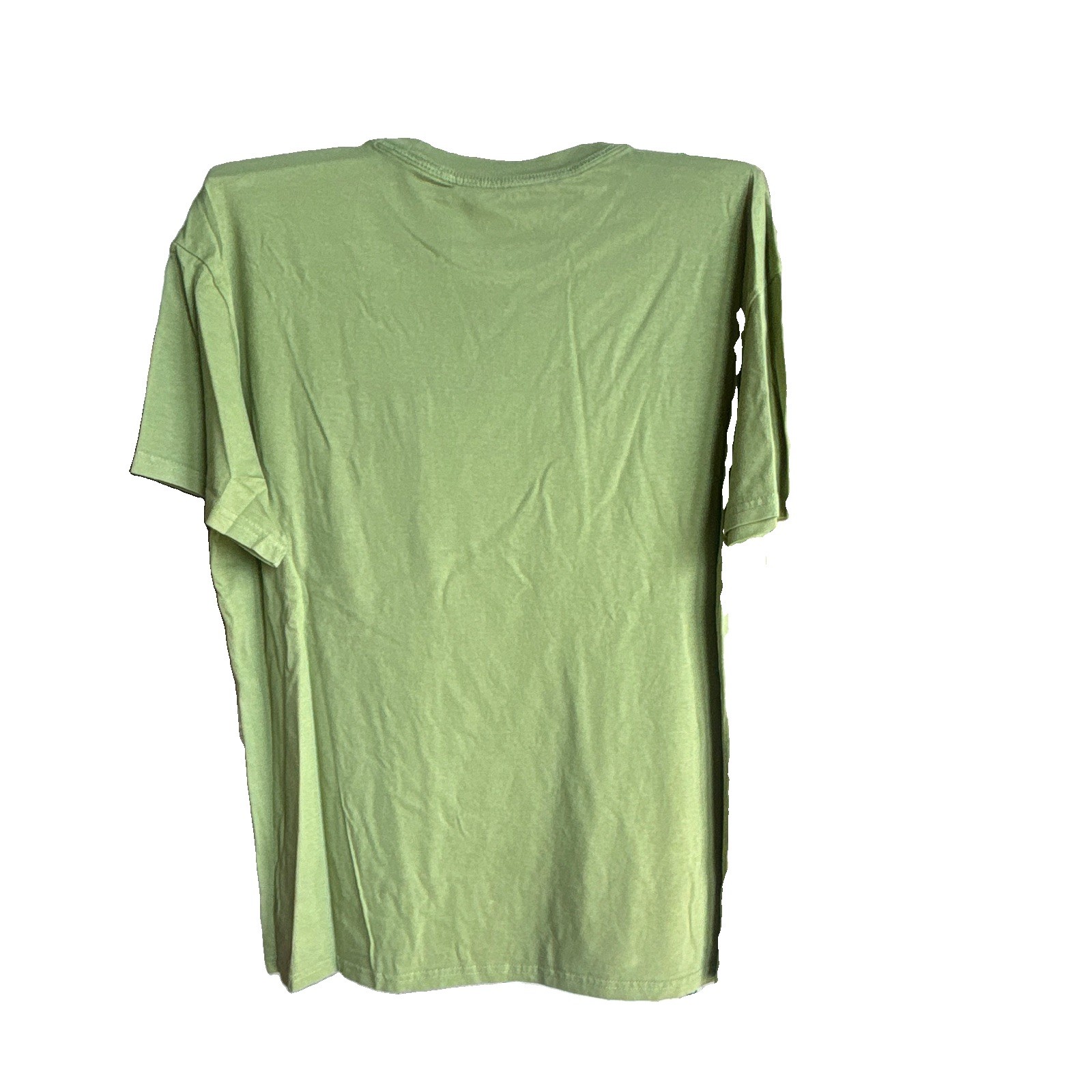 Goodfellow & Co Men’s Green Solid Knit Cotton Pocket Crew Neck T-Shirt XL