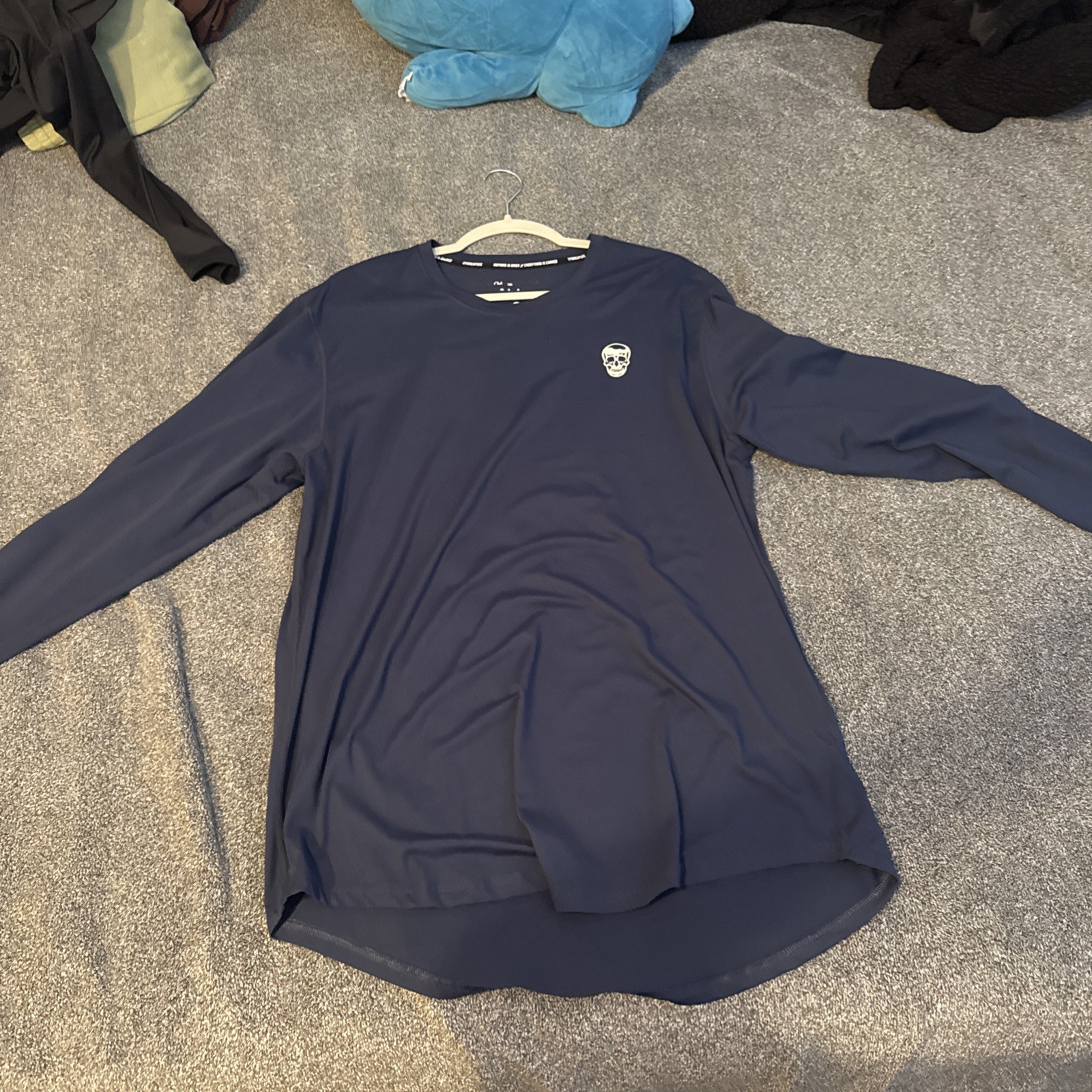 Gymreapers Performance Long Sleeve Shirt XL blue/navy