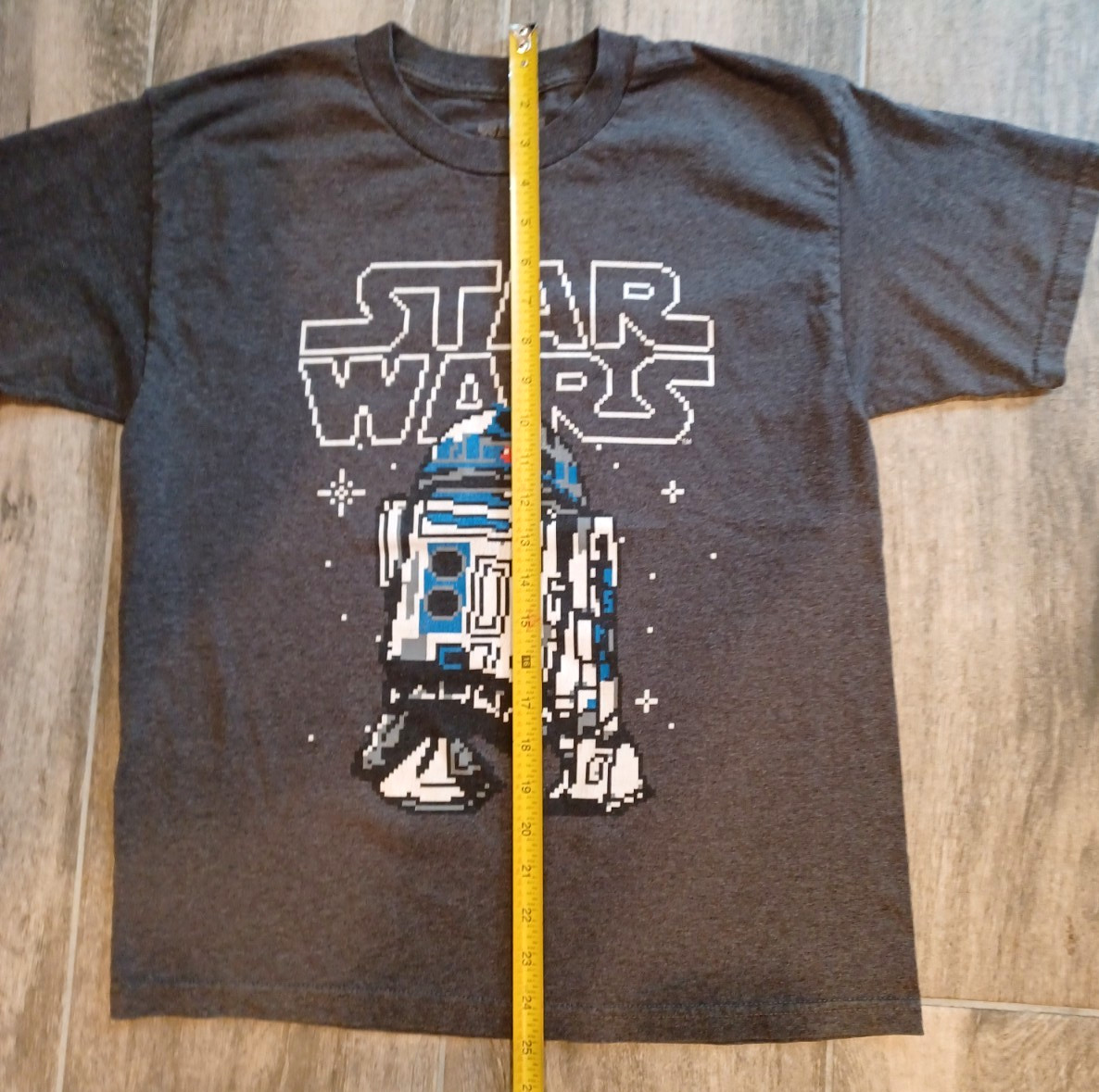 Star Wars R2D2 Gray Short Sleeve T – Shirt Size X L Cotton / Polyester
