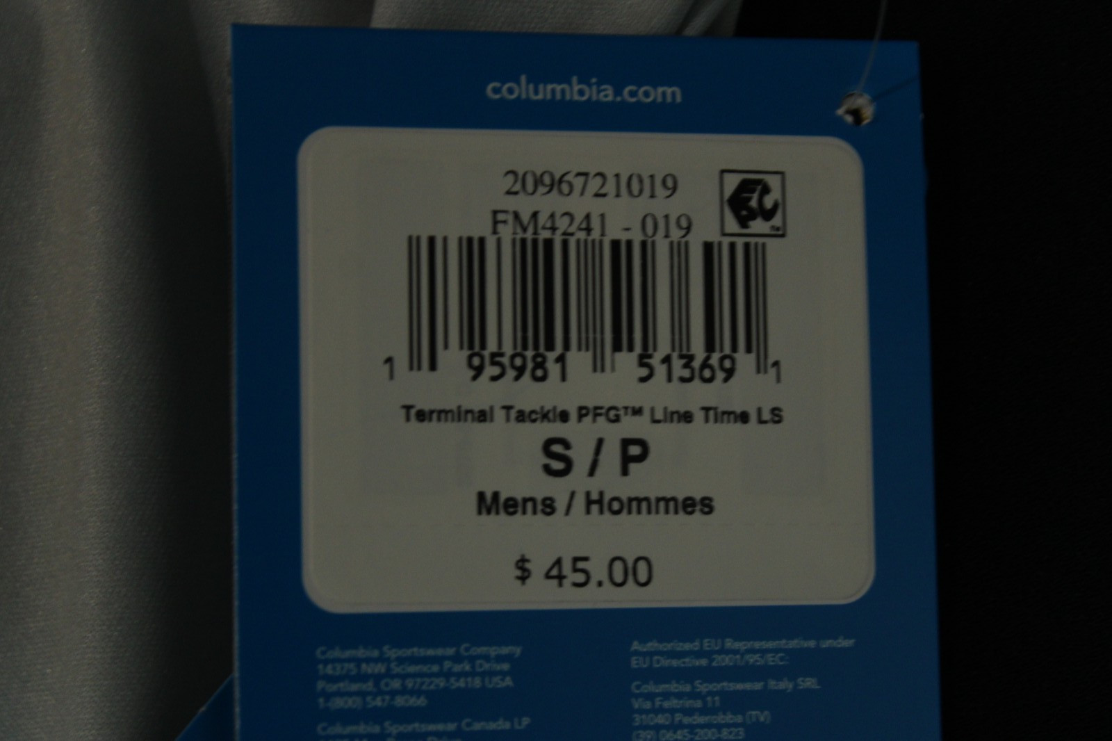 Columbia PFG Men’s Terminal Tackle Long Sleeve Shirt Assorted Colors & Sizes