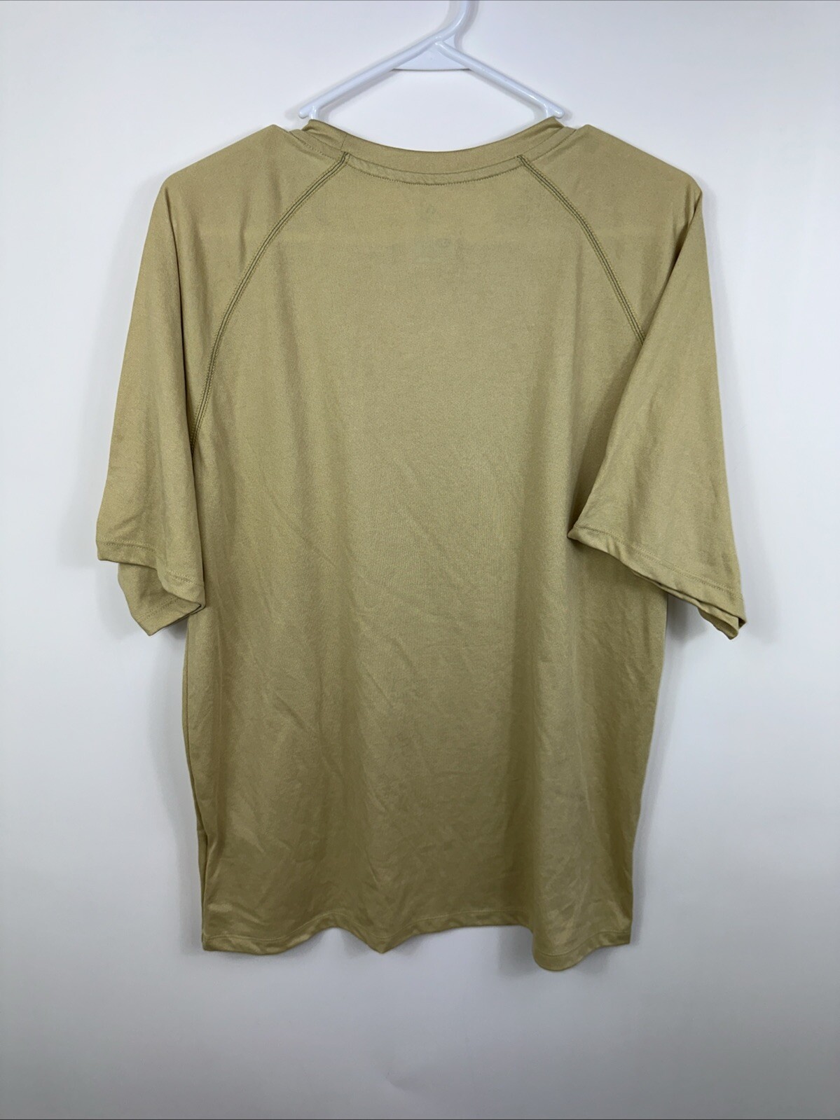 Adidas Climate Gold GT Georgia Tech Men’s Medium Football Dry Fit T-Shirt DX2436