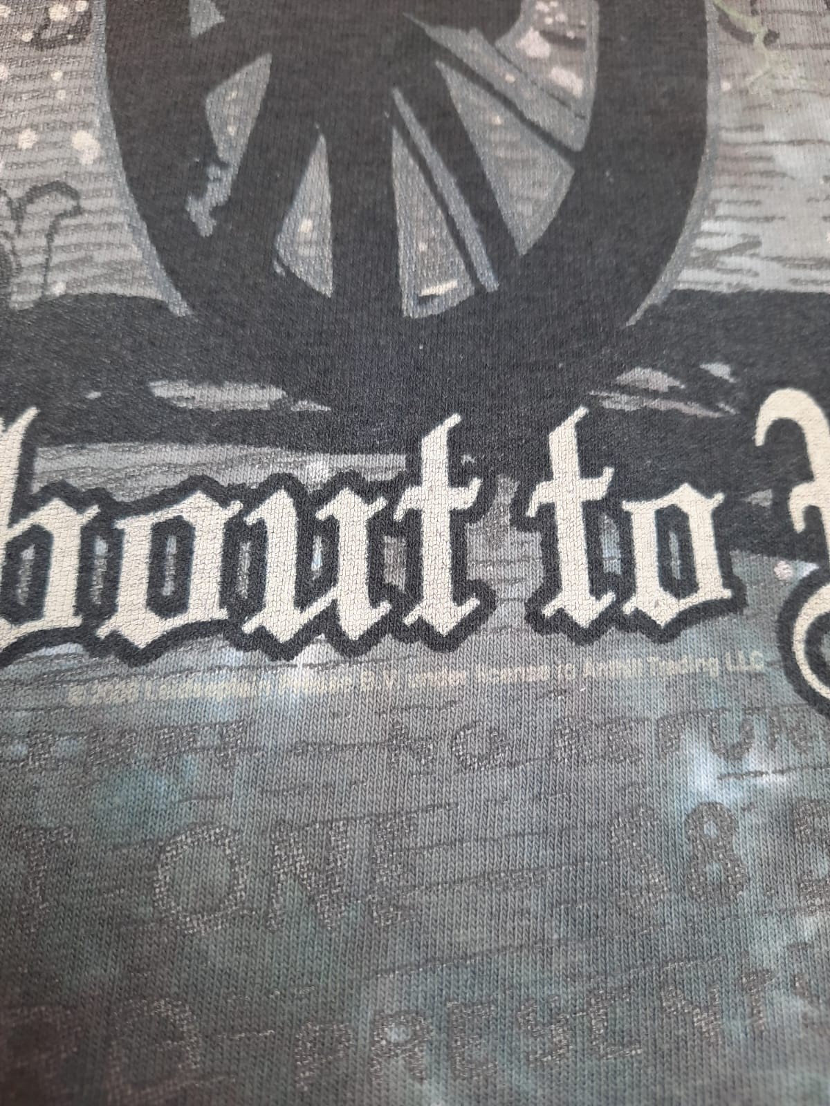 acdc t shirt vintage L