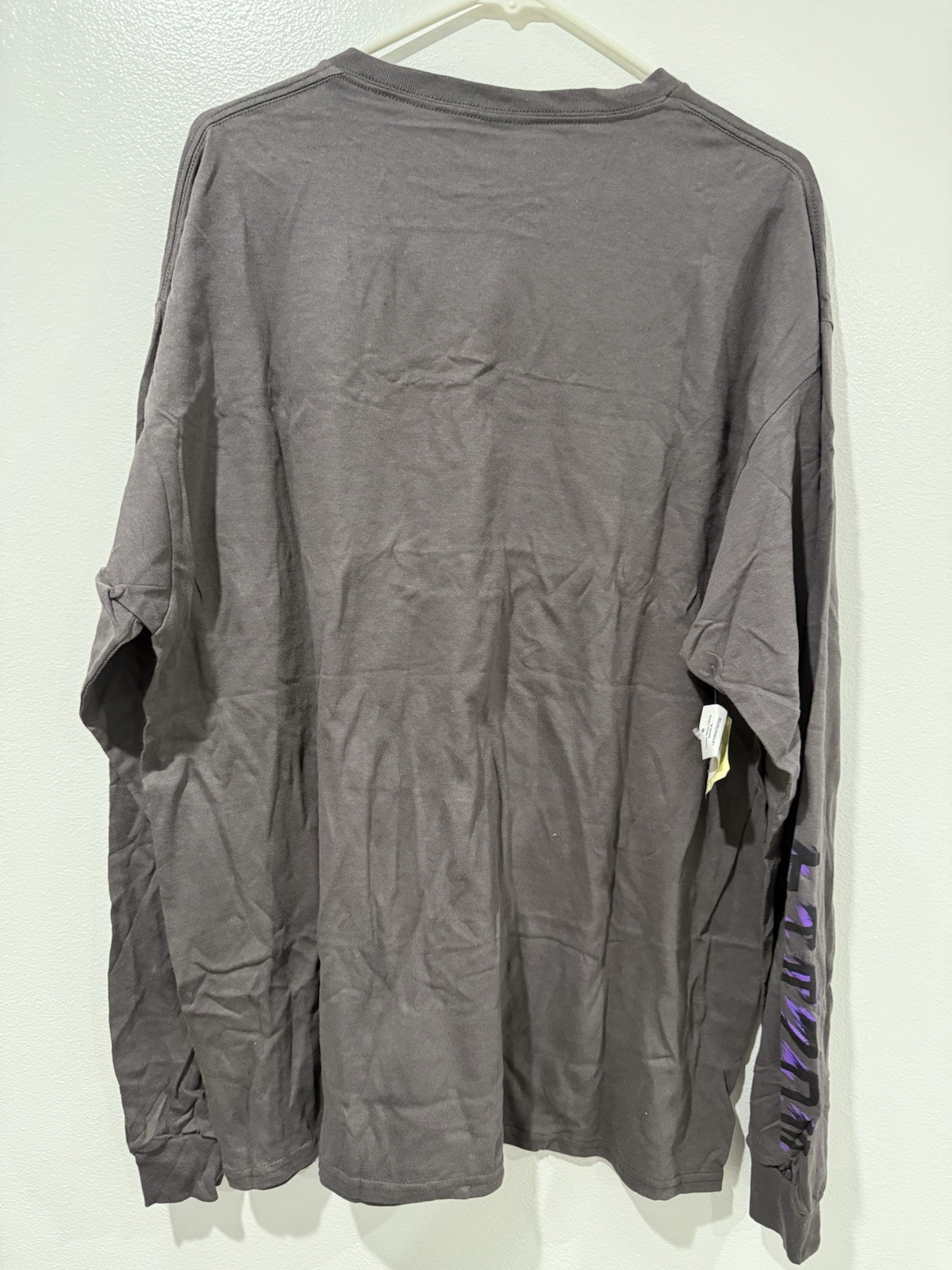 NEW THANOS AVENGERS INFINITY GAUNTLET OF POWER MEN’S LONG SLEEVE T-SHIRT XL