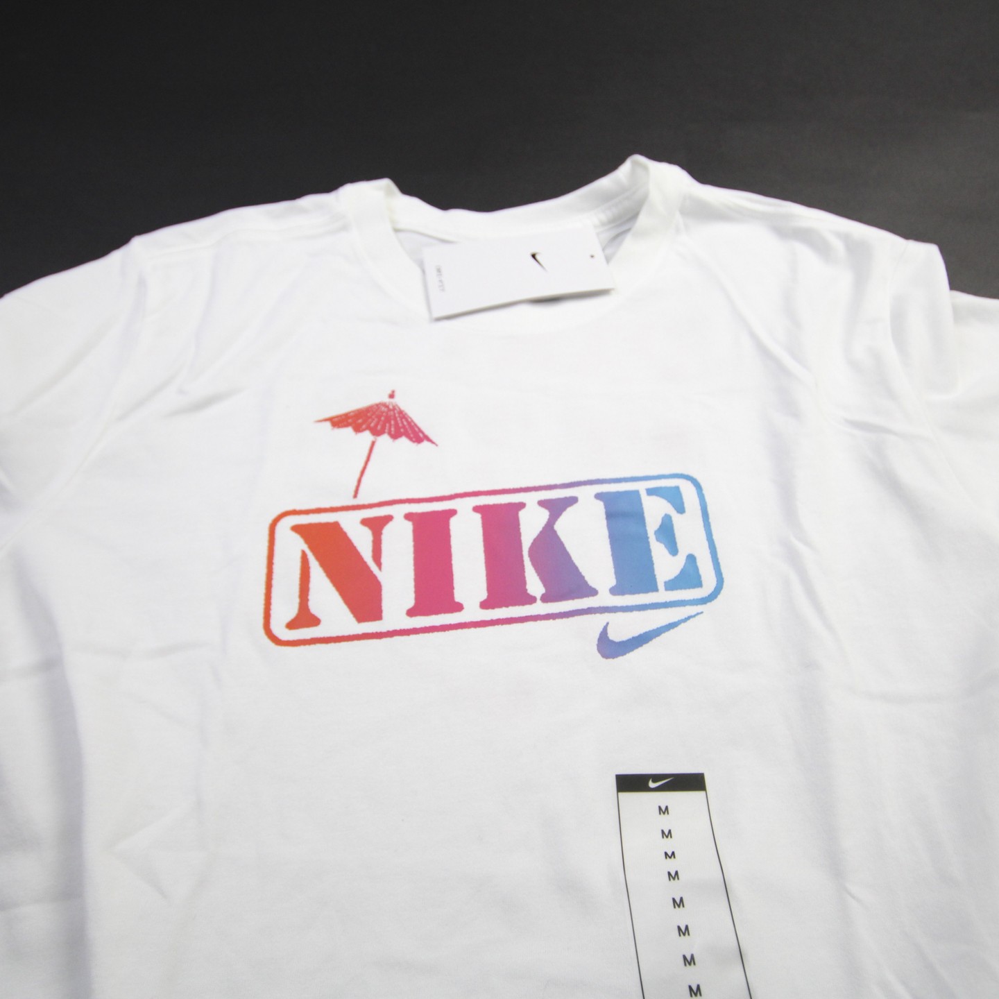 Nike Dri-Fit Short Sleeve Shirt Men’s White New with Tags M