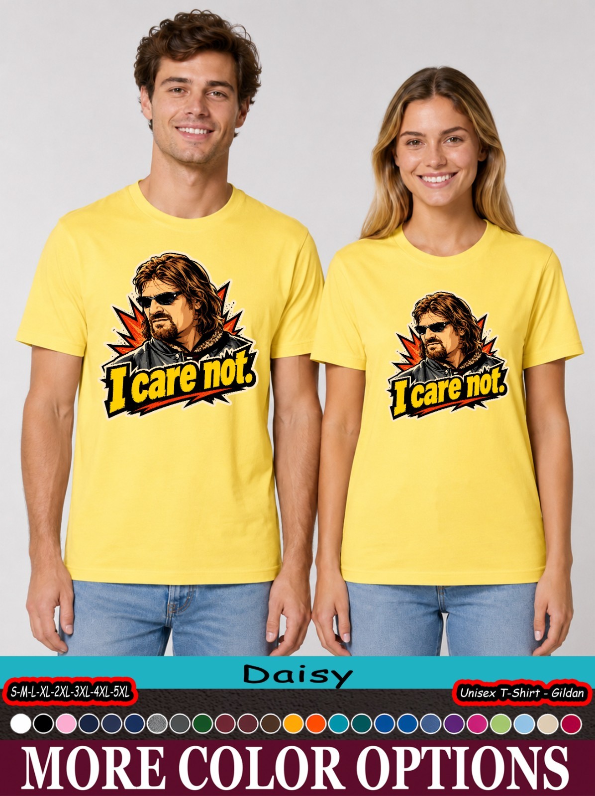 Funny I Care Not Shirt, Medieval Warrior Meme Graphic Tee