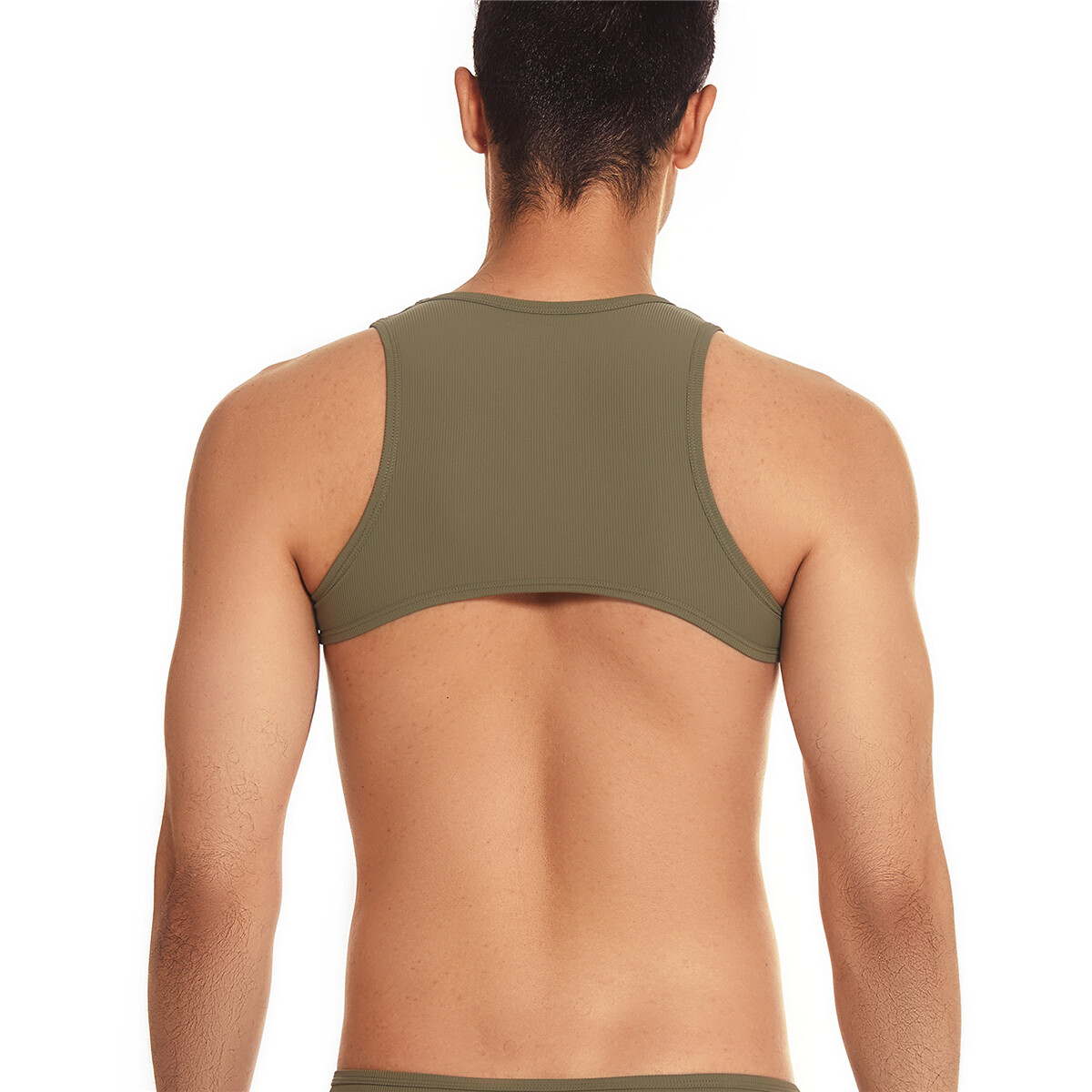 Mens Harness Tanks Tops Underwear Gay Sexy Stage Dance Showwear Male Vest Briefs