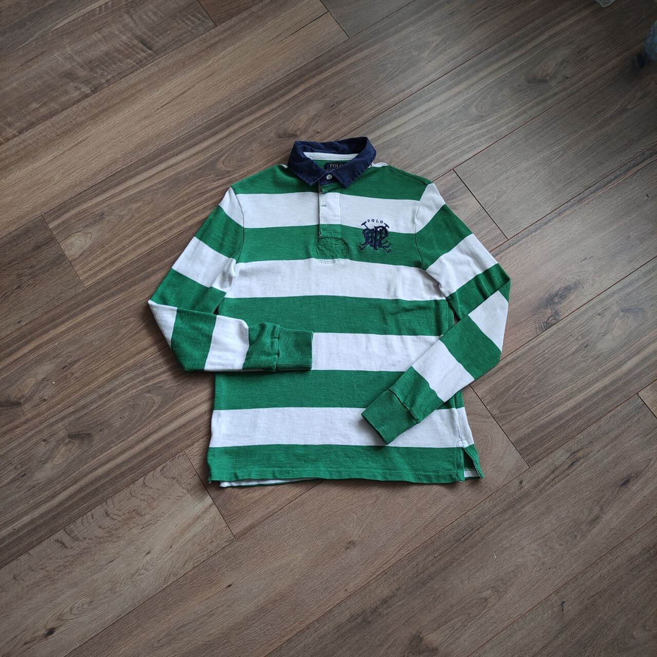 Polo Ralph Lauren Rugby PRL 67 Open Regatta Striped Long Sleeve Shirt , Size S