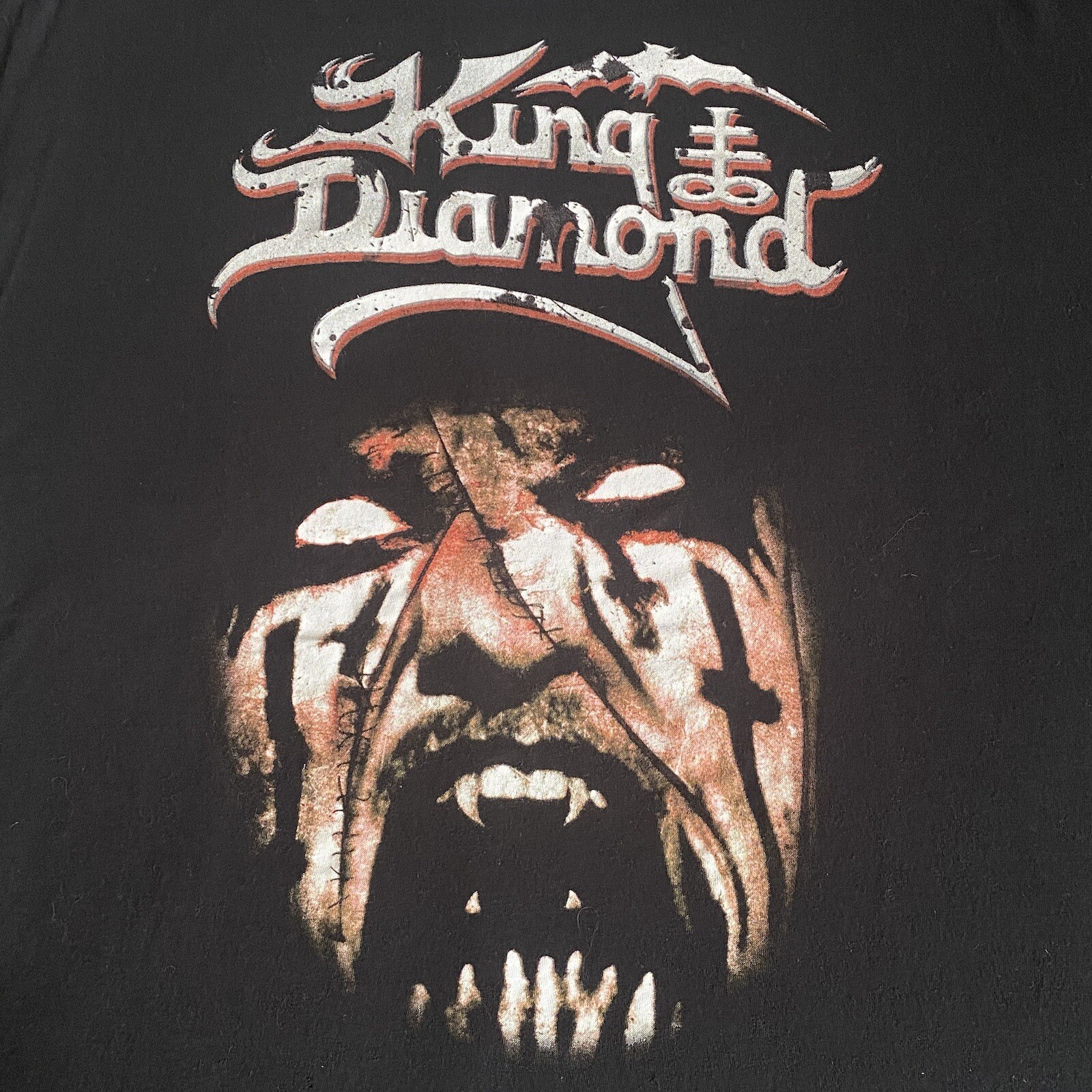 KING DIAMOND The Puppet Master Licensed Black Metal T-Shirt. XL (NV) Preowned