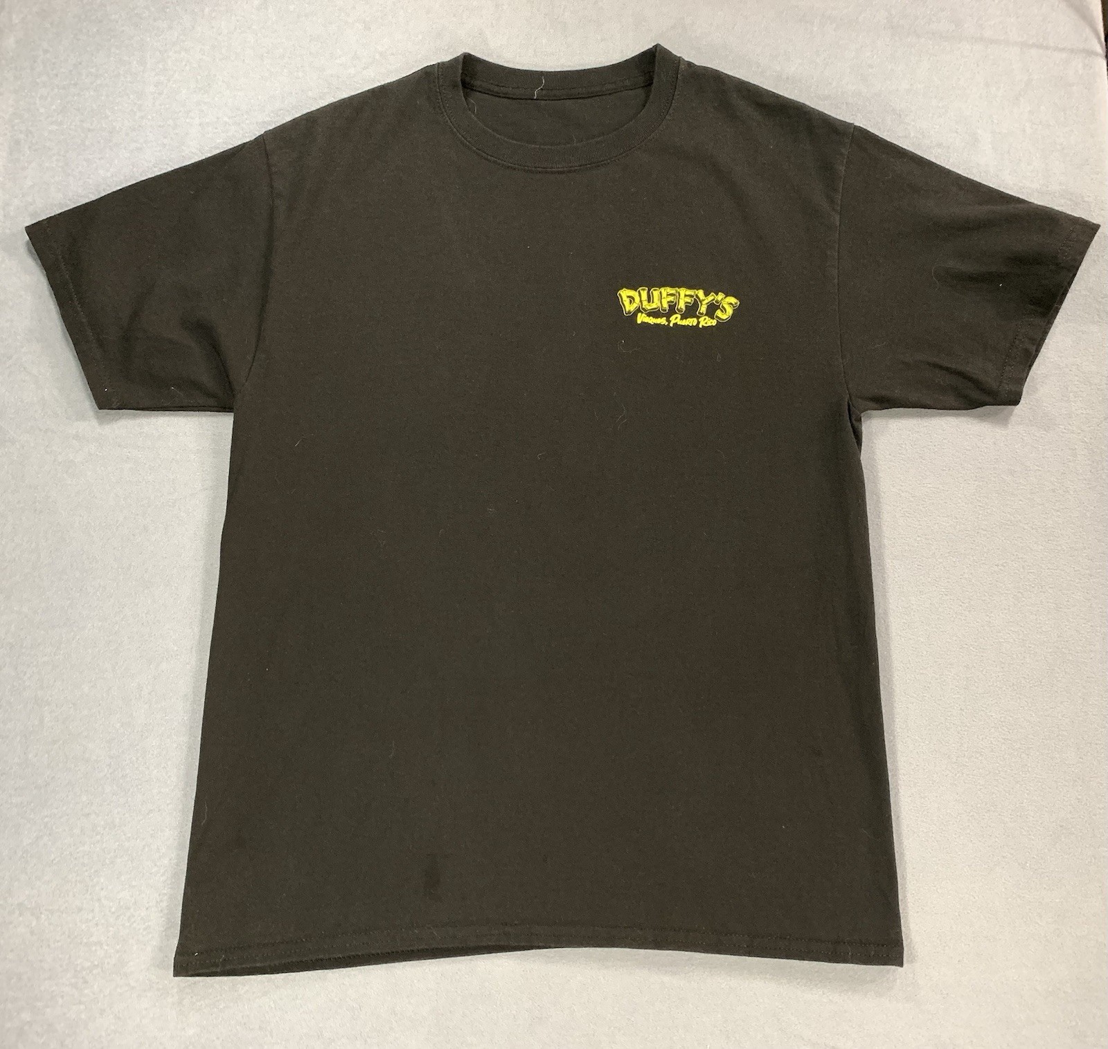 Costa Rica Pura Vida Iguana T-Shirt Black Souvenir Tourist Mens Sz Medium