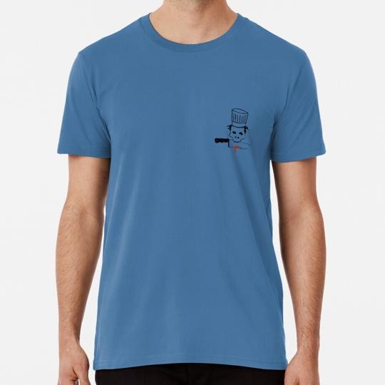 The Chef Skull With Knife Logo Of Anthony Bourdain Celebrity S-5XL USA T-Shirt