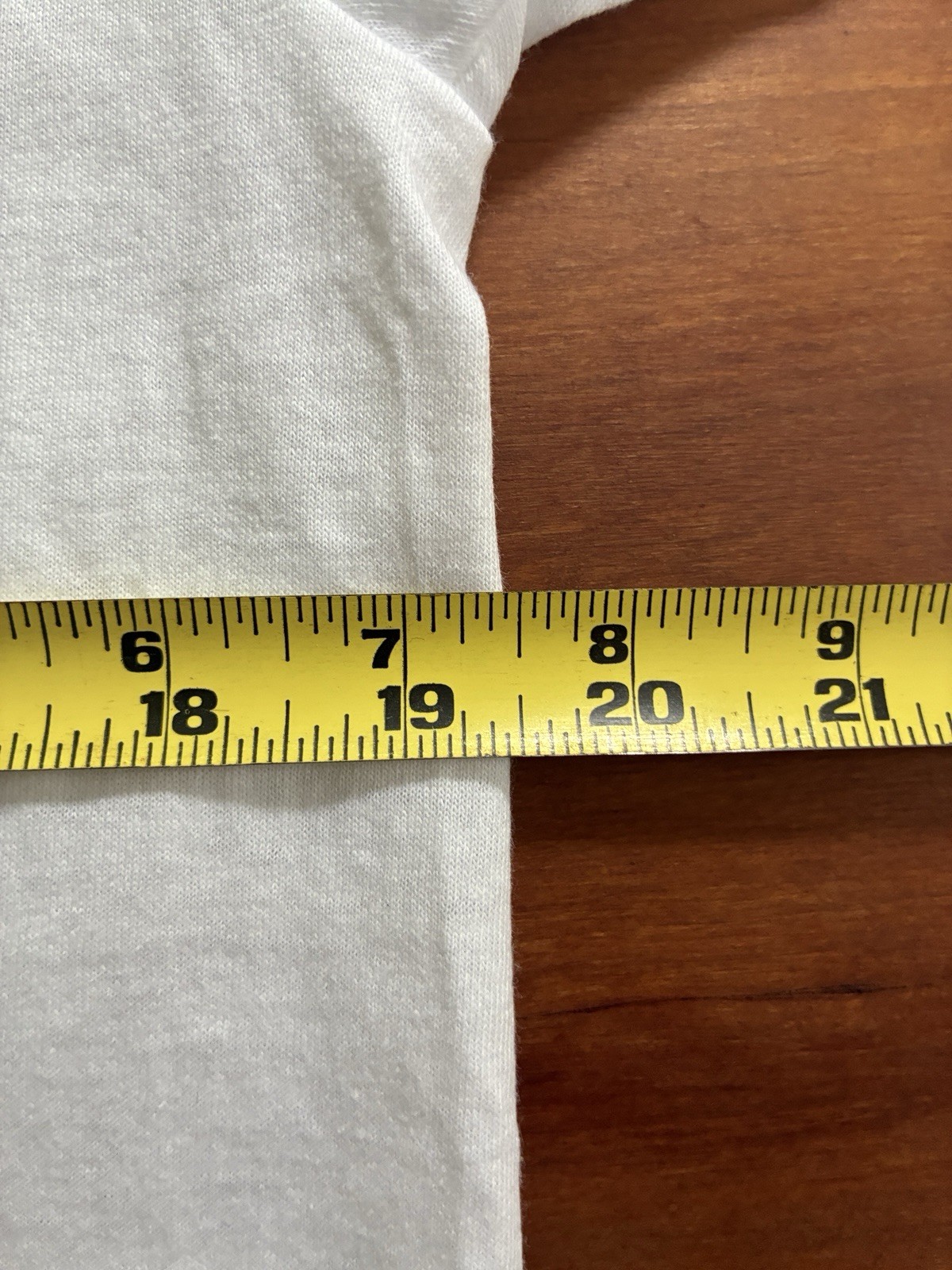 VTG Hanes USA White T-Shirt Large Single Stitch New York Knicks Knickerbockers