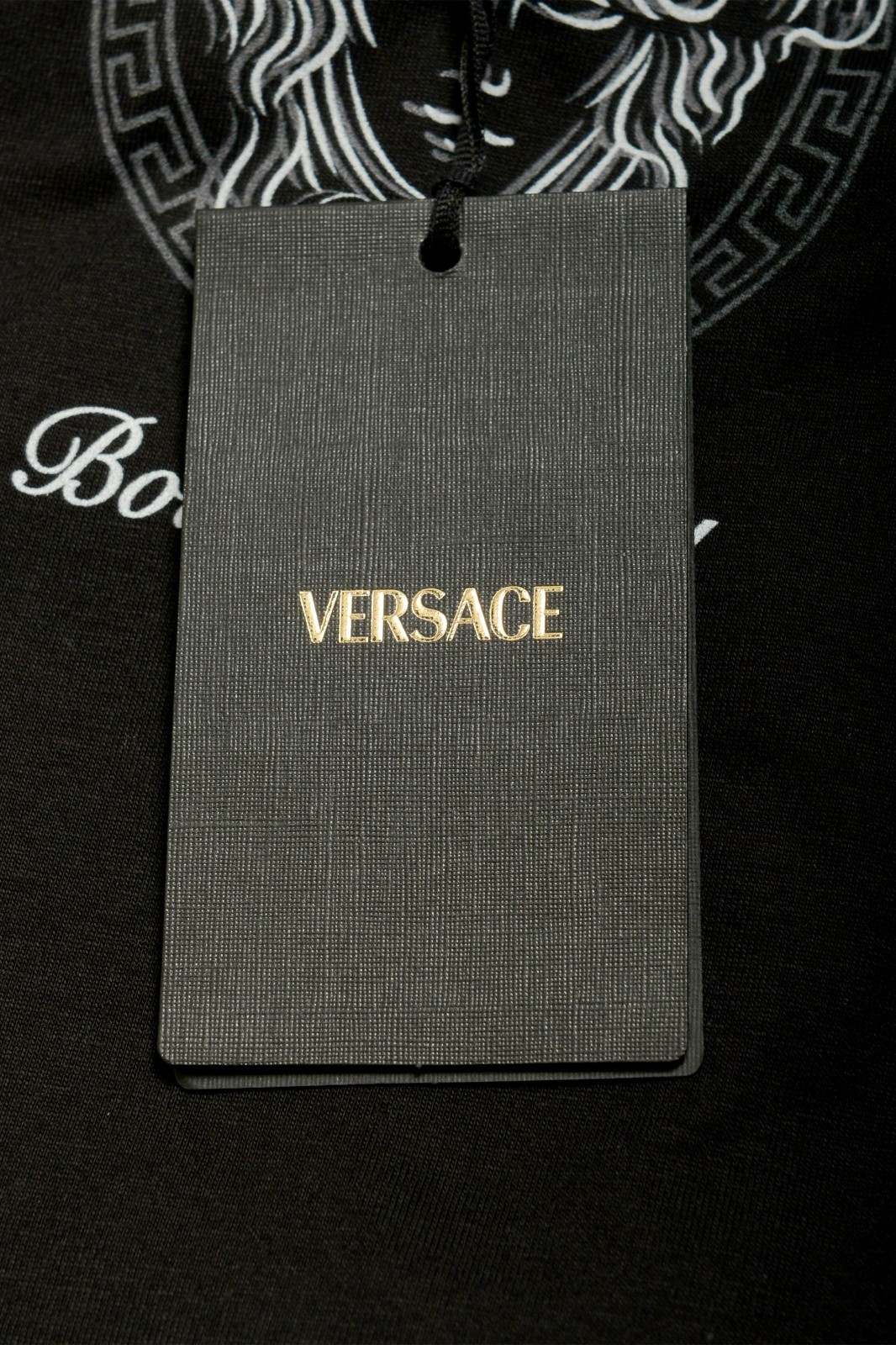 Versace Men’s “Bold & Loud” Print Crewneck Short Sleeve T-Shirt US 2XL IT 56