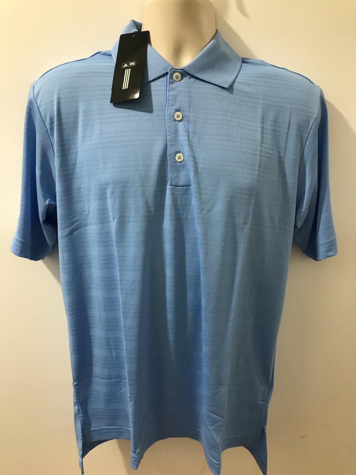 adidas Climalite Men’s Size S Cardin Textured Short Sleeve Golf Polo $65 NWT