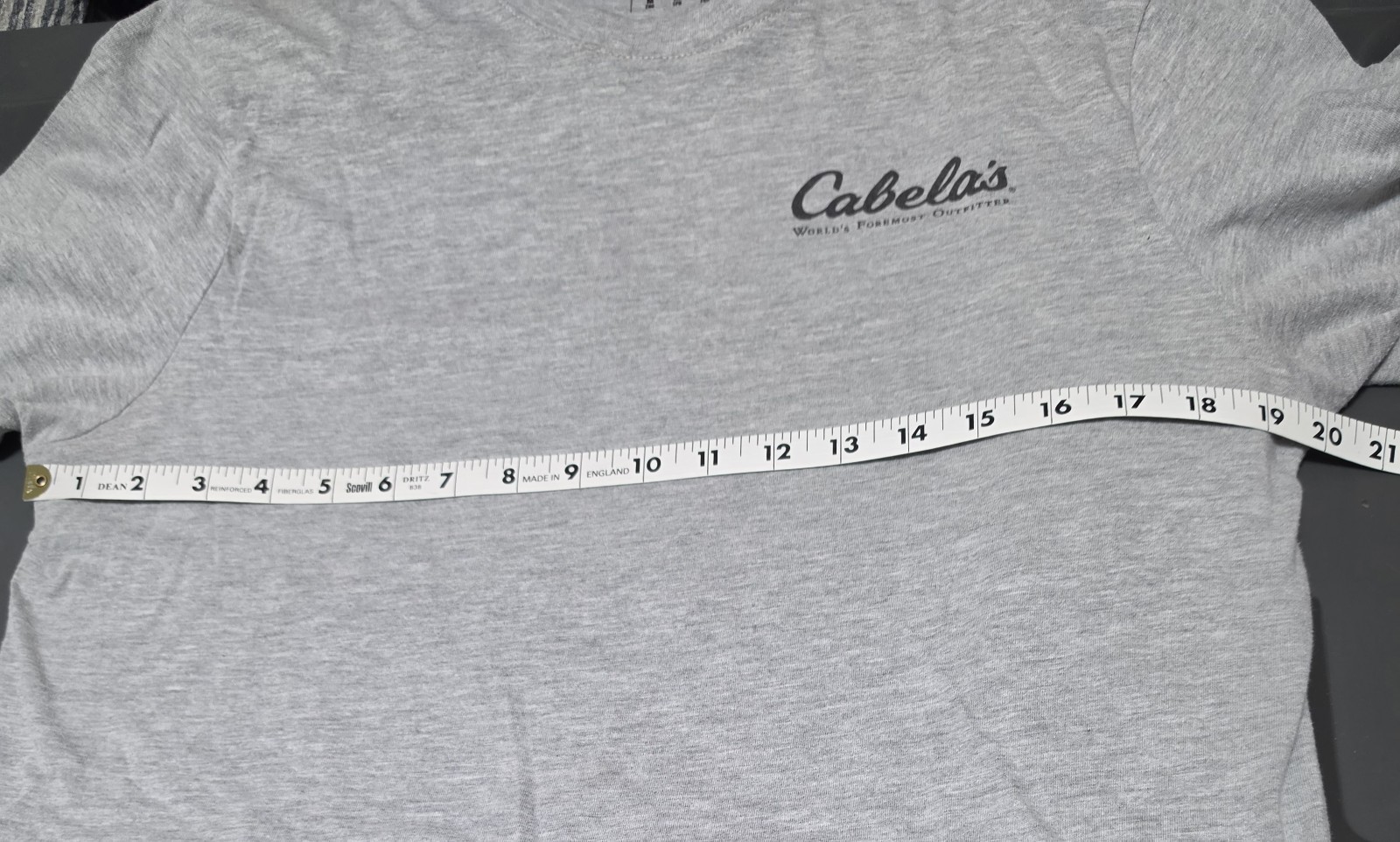 Men’s Grey Short Sleeve T-Shirt By Cabelas Never Leave Home Without Your Wingman
