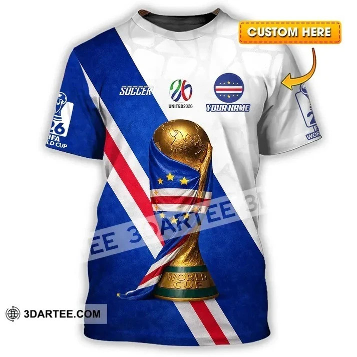 Unisex Shirt – Custom World Cup FIFA 2026 Soccer 3D Shirt VK13877