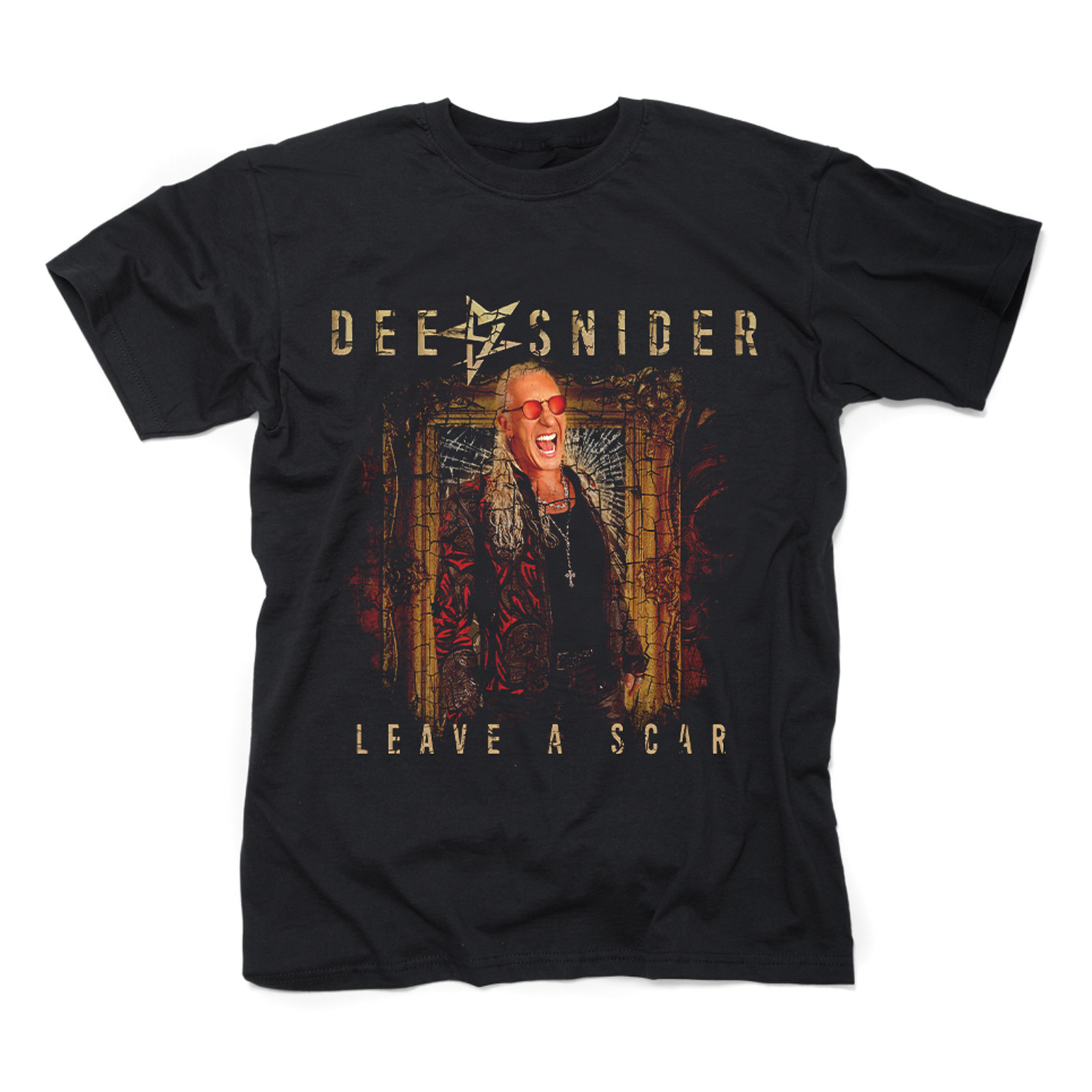 NEW Twisted Sister Dee Snider leave a scar Black All Size Unisex T-Shirt AC2713