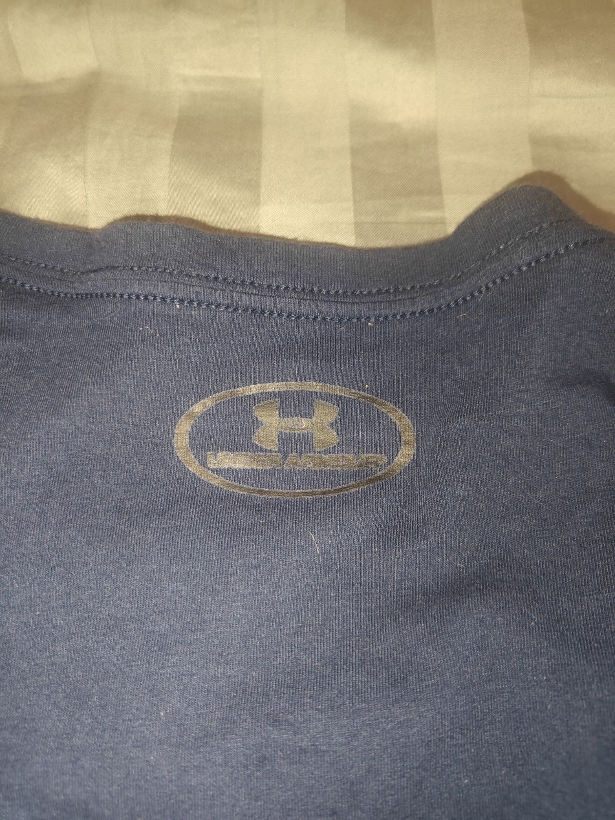 UNDER ARMOUR Navy Logo T-shirt XL