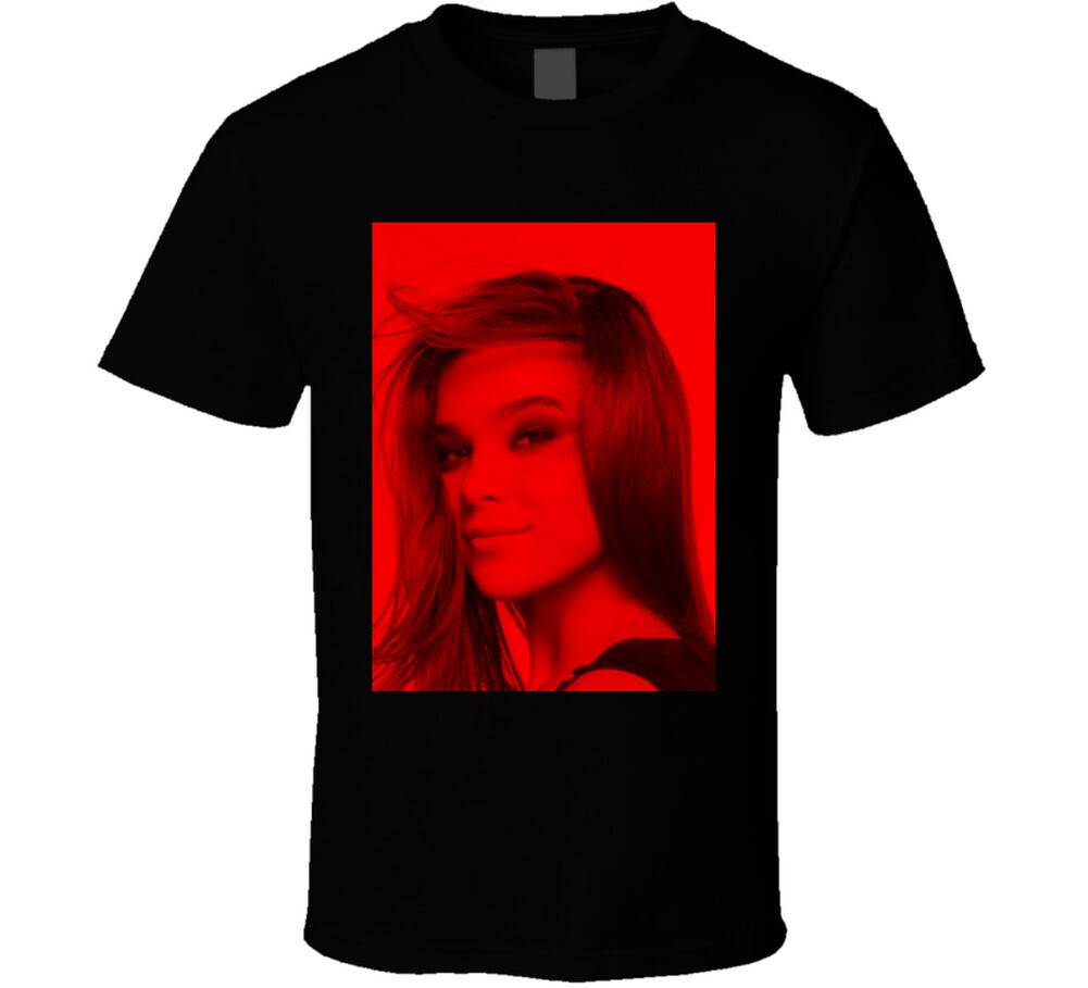 Hailee Steinfeld 9 Man’s T Shirt Black Size S, M, L, XL, 2XL, 3XL, 4XL, 5XL, 6XL