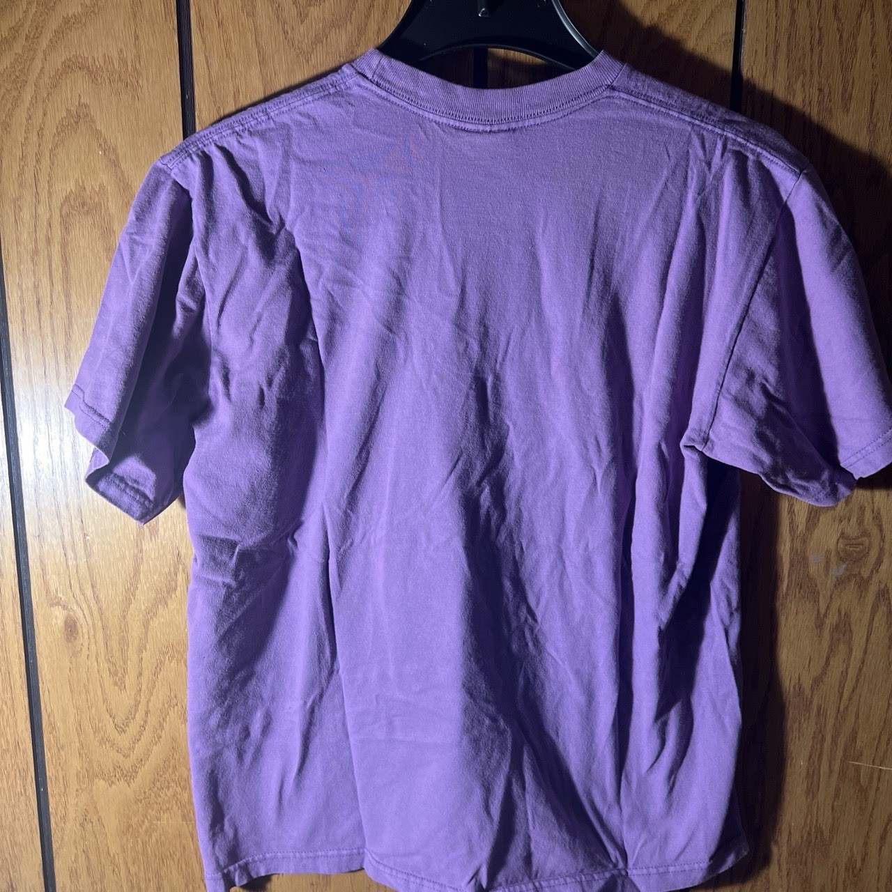 SUPREME Knowledge Is Supreme Graphic T-Shirt Purple Crew M